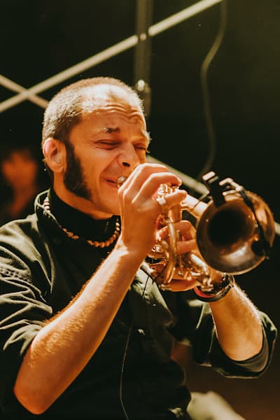 Portrait de Raphaël D'Agostino, Cornet